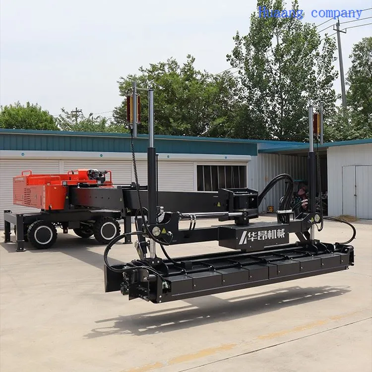 Telescoping Laser Screed Machine